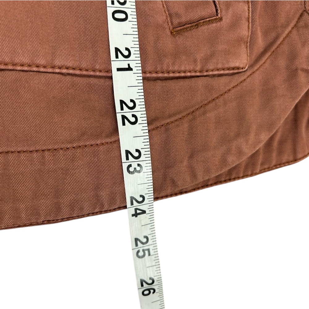 PISTOLA Utility Shacket‎ Jacket Spice Rust/Brown Red Oversized Minimalist XS - Picture 13 of 15